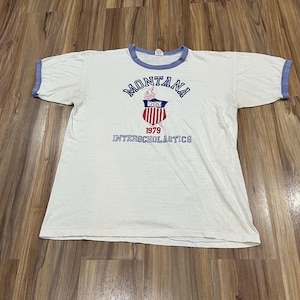 Vintage Ringer Tee 70s - Etsy