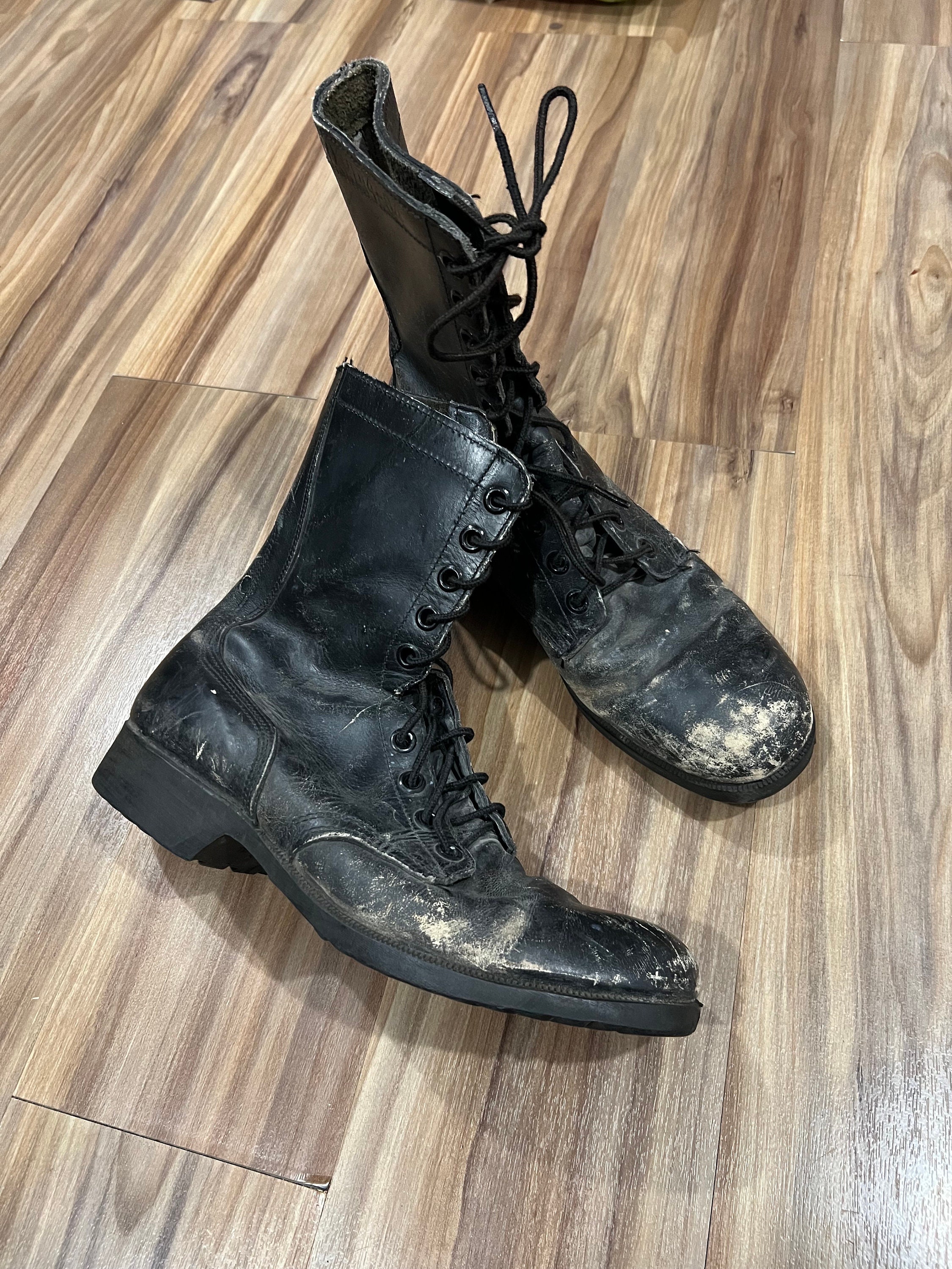Vintage 1980s Combat Waterproof Boots - Etsy Denmark