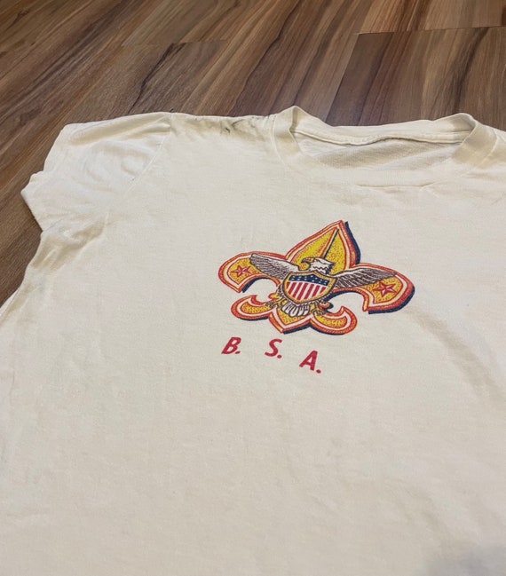 Small Vintage 60s BSA Boy Scouts America T Shirt W