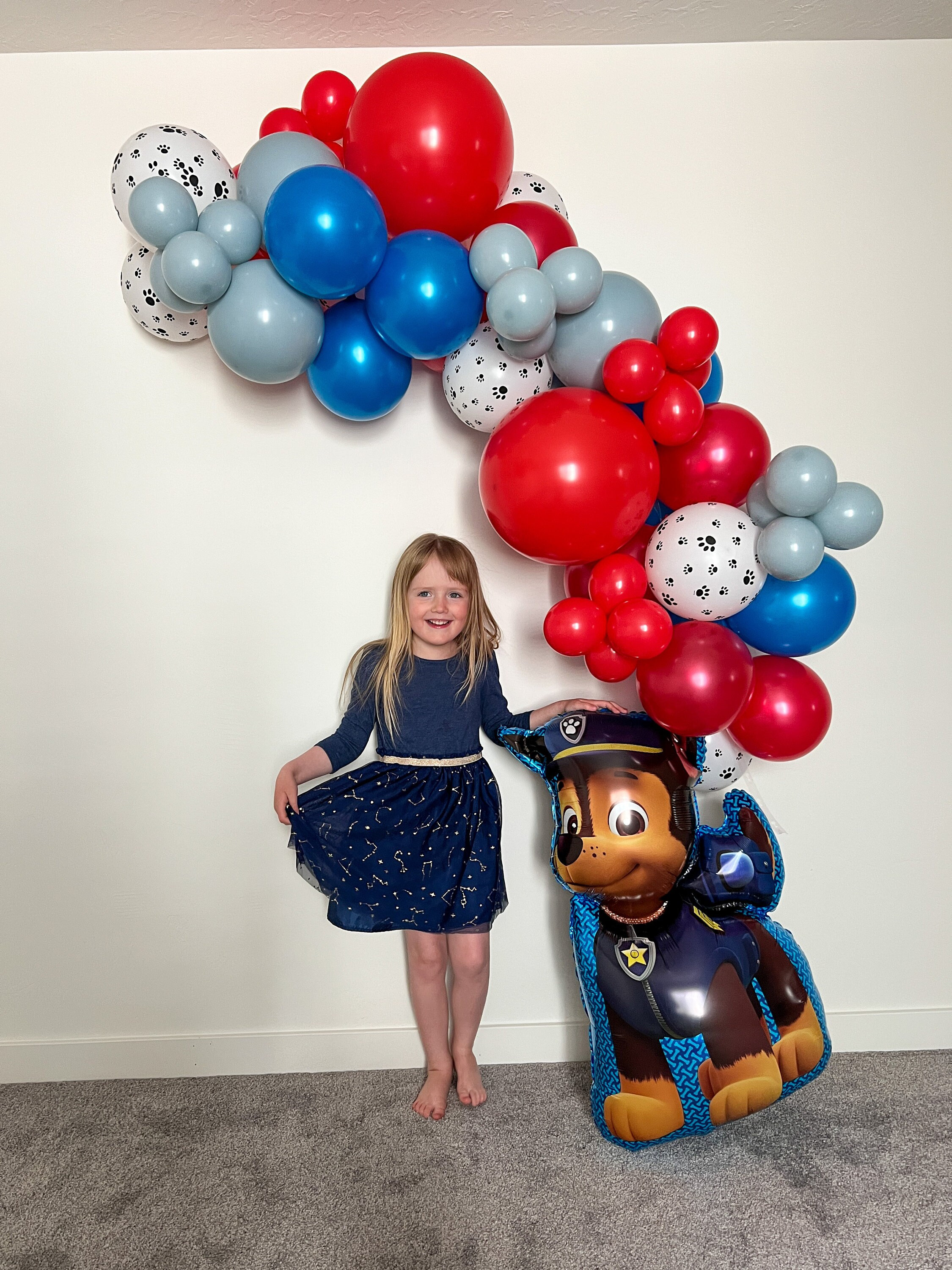 Paw Patrol Balloon Garland