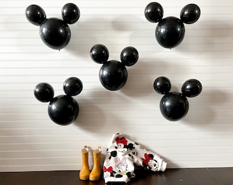 Mickey Mouse Birthday Party Balloon Backdrop DIY kit