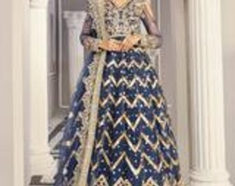 pakistani long dresses