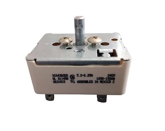 316436000 Frigidaire Range Surface Burner Control Infinite Switch