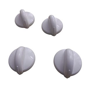 WB03T10207  GE Range Range Control 4 Knob - White JBP66WH2WW