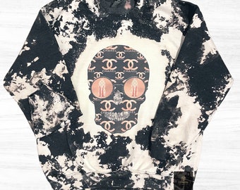 bleached lv sweatshirt