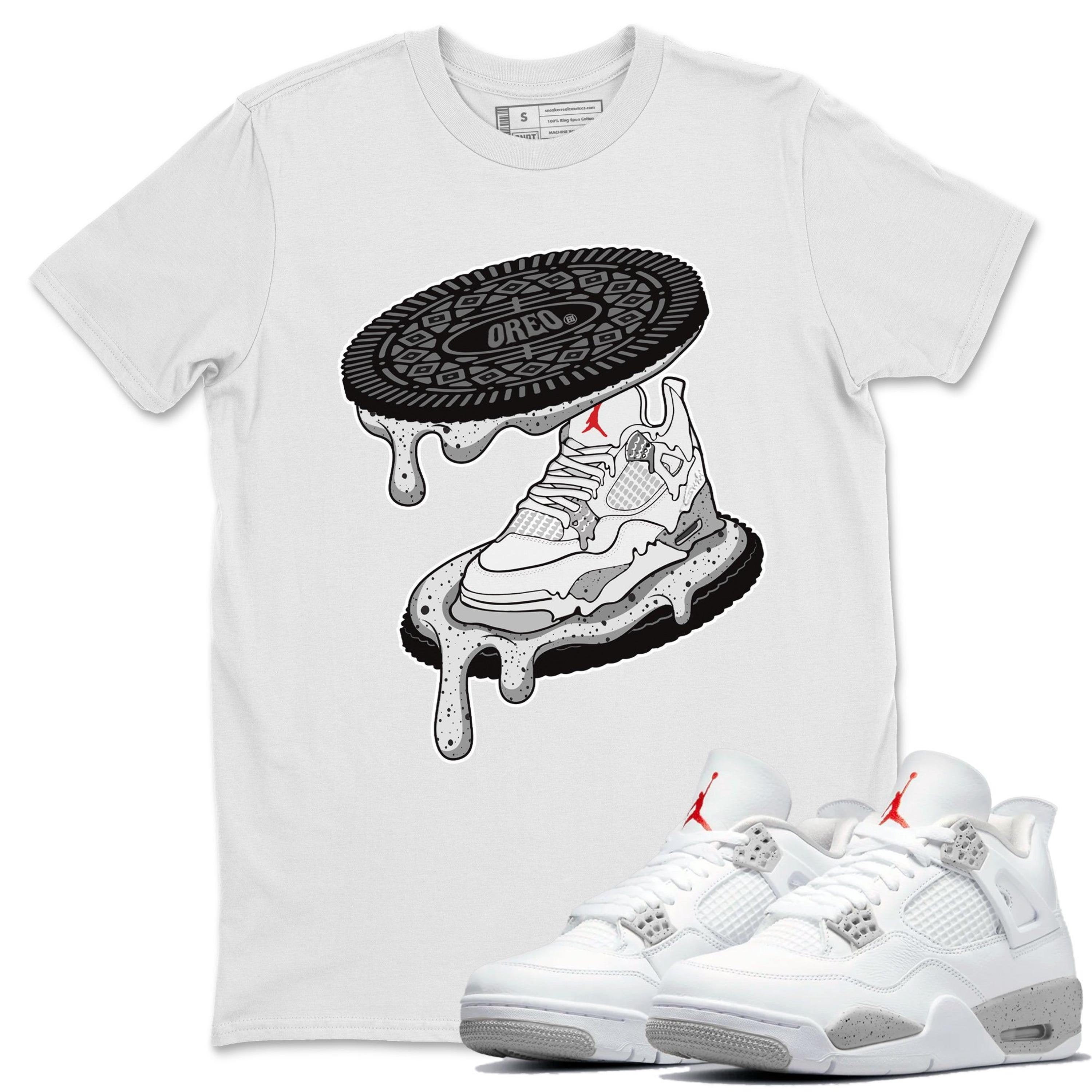 Air Jordan 4 Retro White Oreo Sneaker Shirts And Sneaker | Etsy