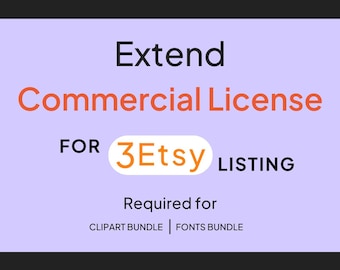 Extended Commercial License for 3  Digital Products from Designindigitals