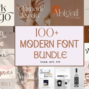 1100  Entire Store Fonts Collection with Commercial License image 3