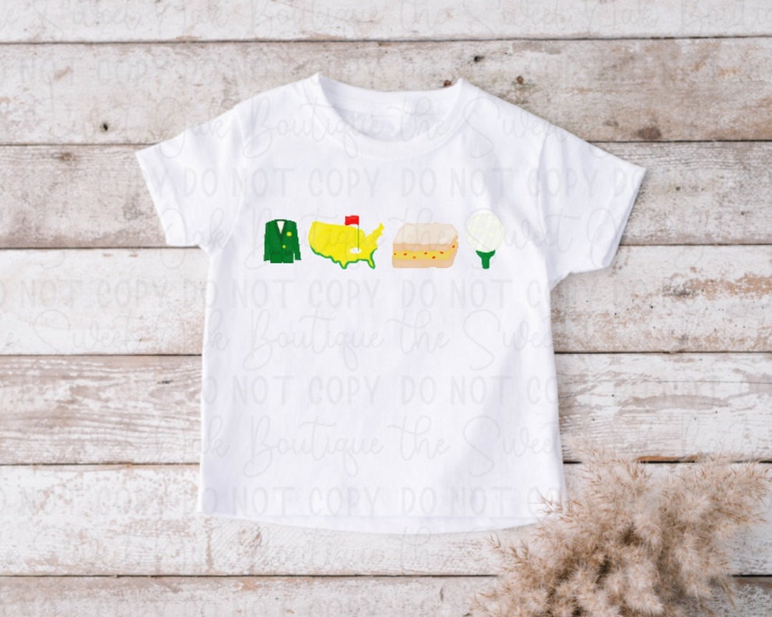 Kids Golf Shirt Custom Toddler Golf Shirt Personalized Golf Trio Shirt