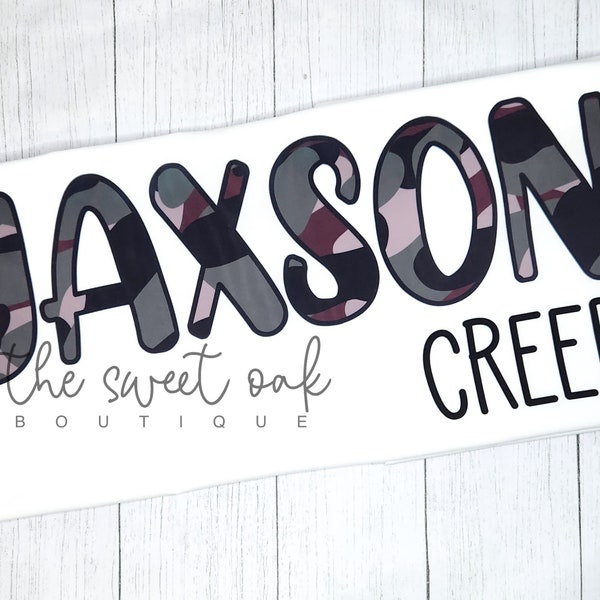 Camo Pillow Case Etsy