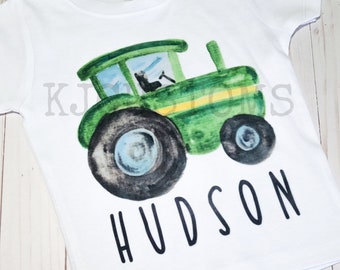 Boy Shirt Mini Tractor