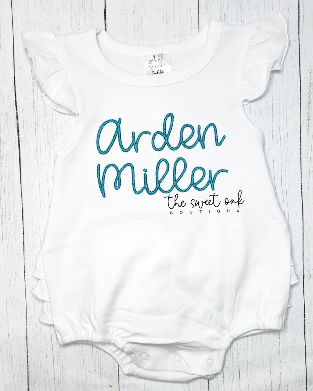 The Best Dressed Child Baby Girls Pique Bubble with Embroidery - Pastel Mint Green main image 0