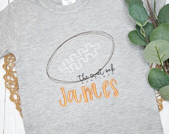 Kids Football Shirt Custom Football Shirt Embroidered Football Shirt Football Shirt Sketchy Football Shirt Personalized Football Shirt