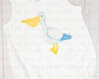 Pelicans Girl Tee - Etsy