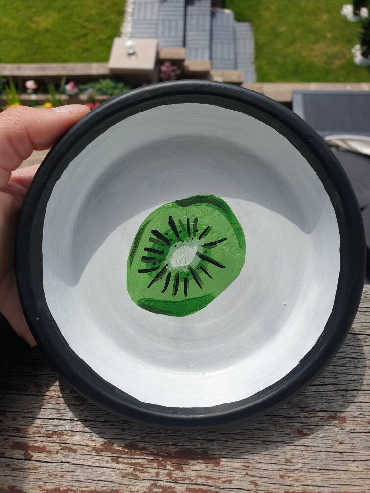 Handmade clay trinket dish/tray Etsy