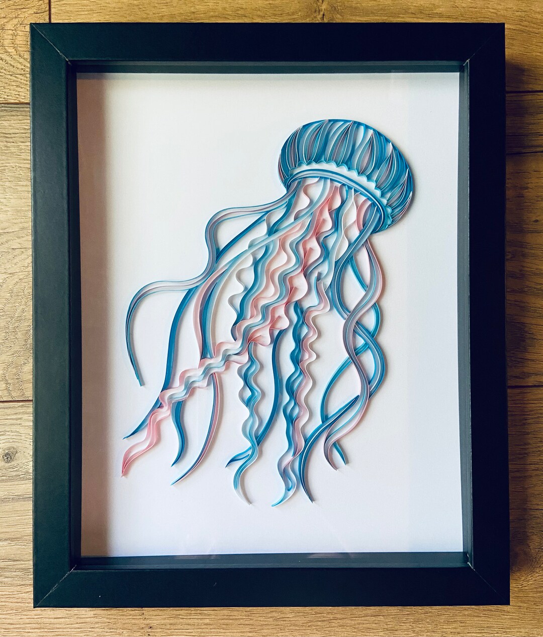 Paper Quilling Jellyfish Etsy