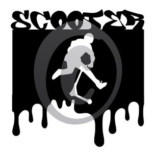 Scooter, Trick Scooter, Stunt Scooter, Pro Scooter, Scoot, SVG, JPG, Skateboard, Kick Scooter