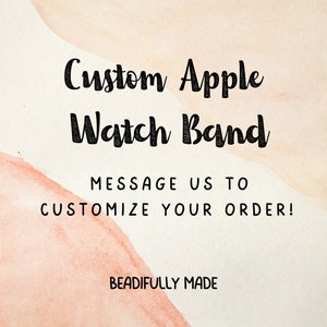 Custom Apple Watch band