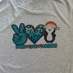 Christmas Shirt, Penguin Shirt, Winter Shirt, Gifts For Women, Gifts For Men, Gifts For Teens, Customized Shirts