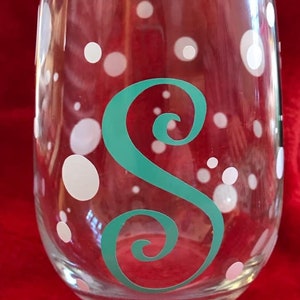 Wine Glass, Wine Glasses, Personalized Wine Glasses, Customized Wine Glasses, Monogrammed Wine Glass