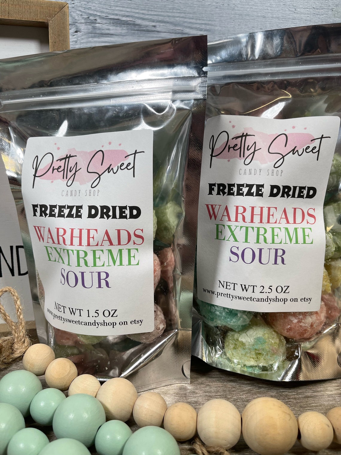 Freeze Dried Warheads Sour Extreme Etsy