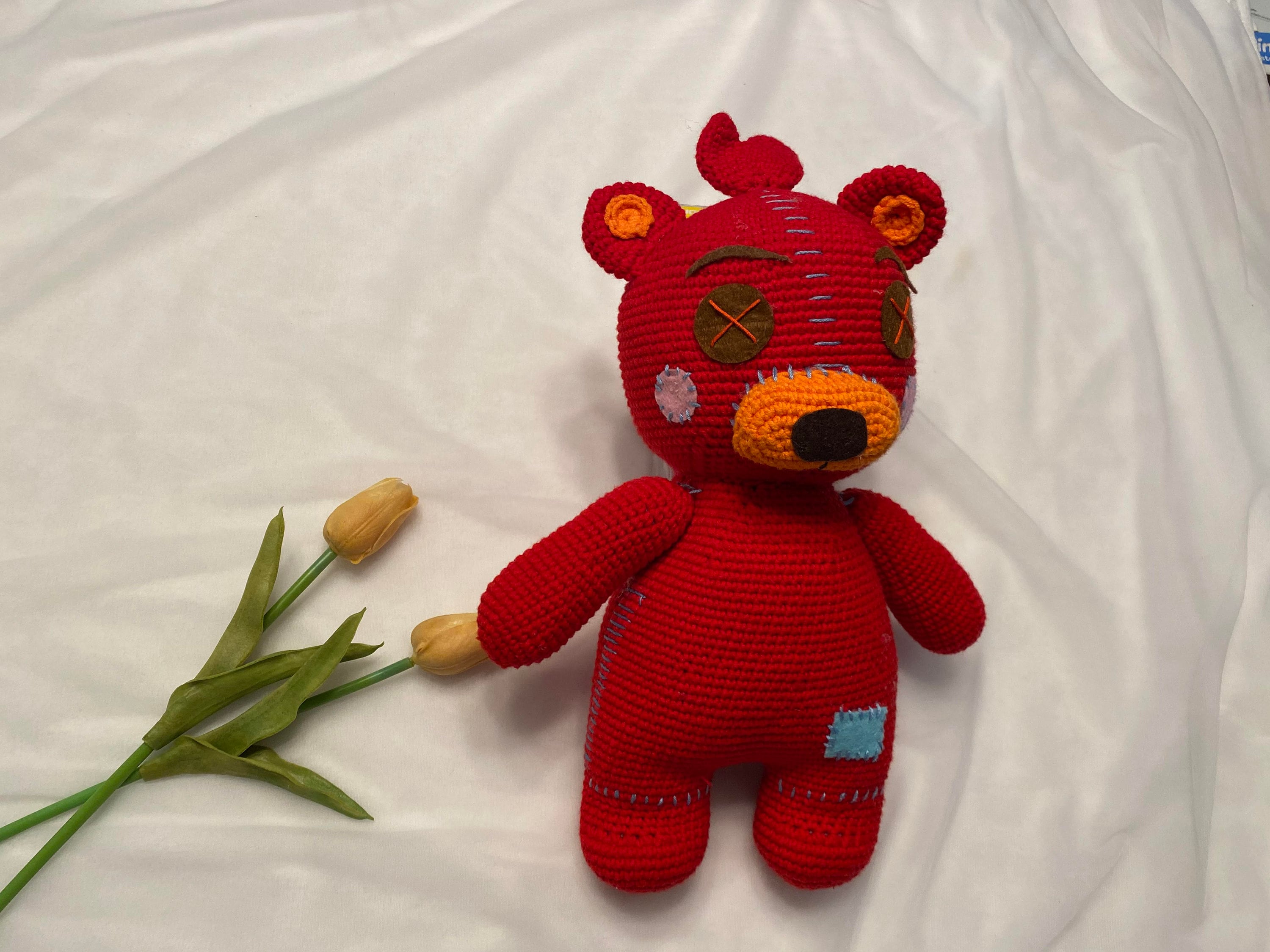 Red Teddy Bear Plush Red Teddy Bear Etsy Canada