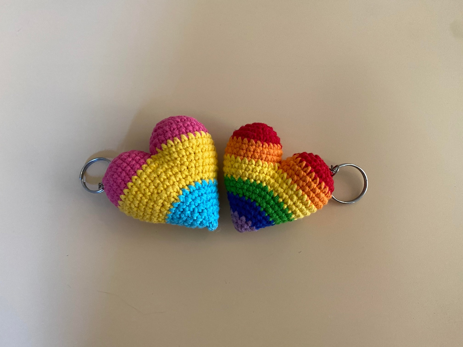 LGBT Heart Crochet Pride Crochet Crochet Pride Heart LGBT | Etsy