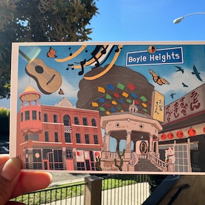 Carte postale Boyle Heights