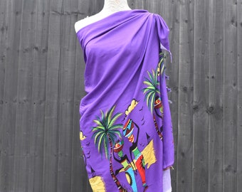 Sarong Wrap, African Sarong wrap, Beach Wrap, Yellow sarong, Beach Sarong Wrap