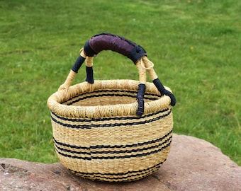 Kleine ronde stromand I Afrikaanse mand MBB03