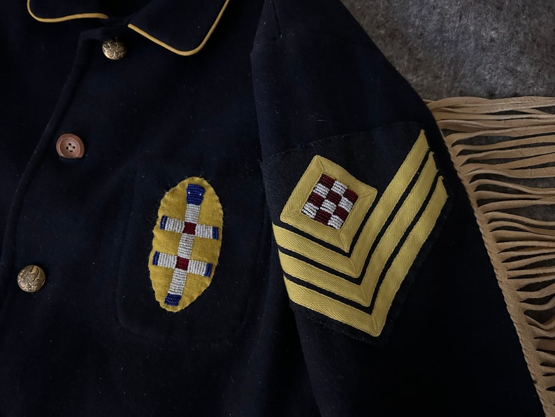 Lakota Scout Army Coat Etsy