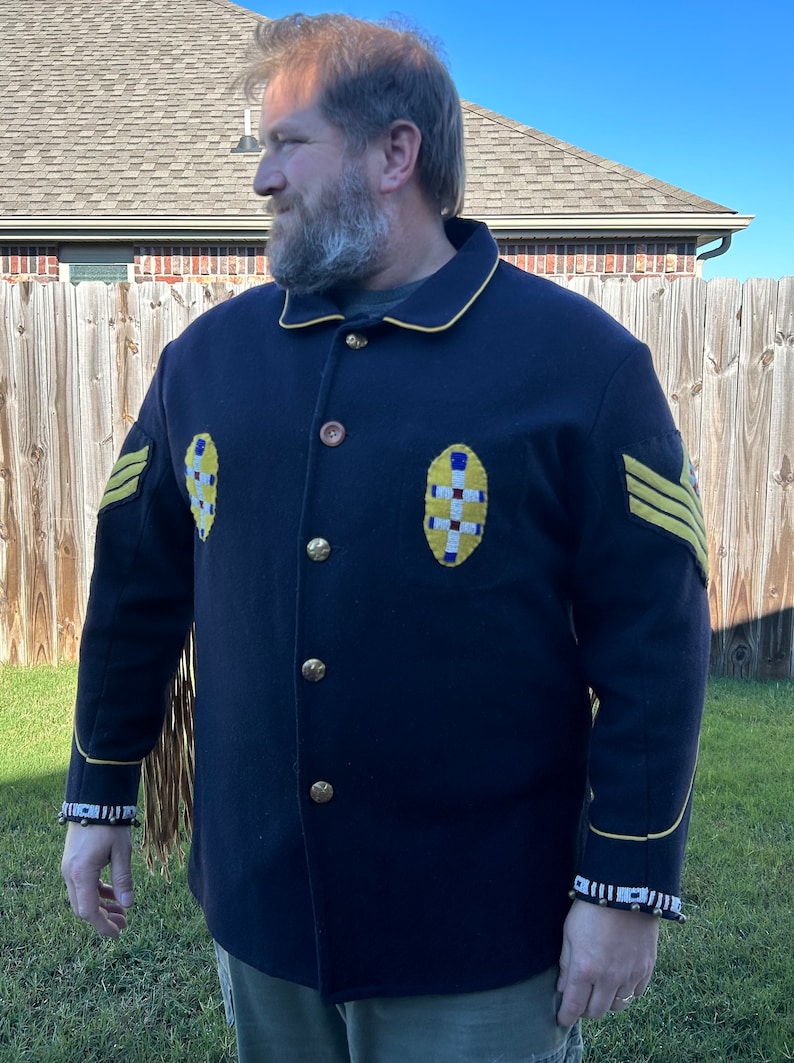 Lakota Scout Army Coat Etsy