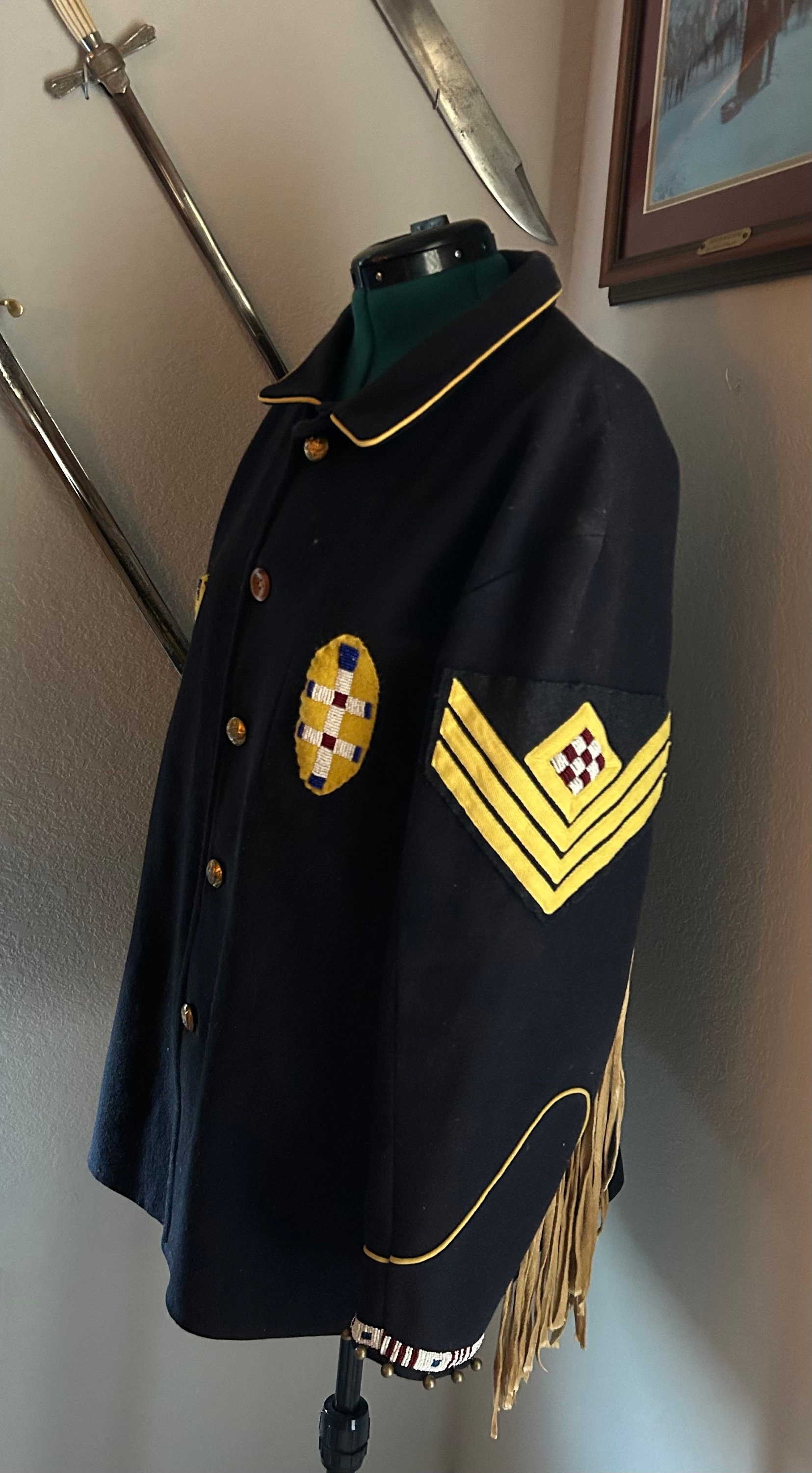 Lakota Scout Army Coat Etsy