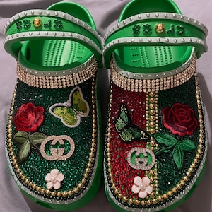 custom bling crocs