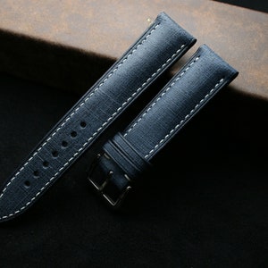 Babele navy blue watch strap 24mm,22mm,21mm,20mm,19mm,18mm,16mm-BABELE-NAVY-F-K-TH-N-