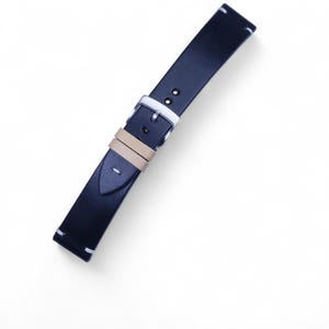 butero Black slim leather watch strap  24mm ,22mm,21mm,20mm,19mm,18mm,16mm-BUTERO-Black-0-ĐĐ DB -oke-N-