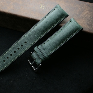 Babele dunkelgrünes Uhrenarmband gefüttert -BABELE-GRÜN-F-S-M-N-