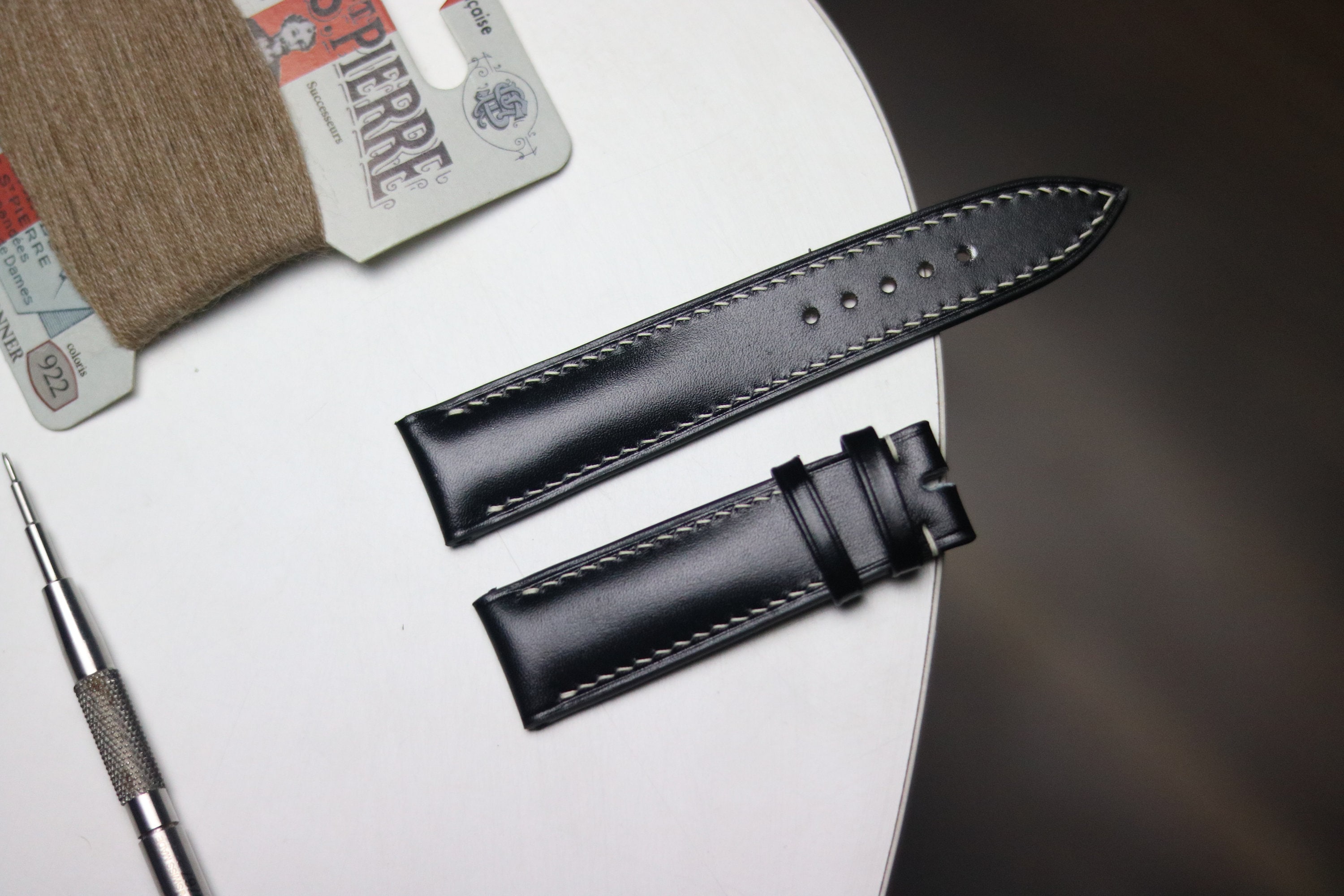Bracelet Cuir ZENITH Pour Montre - Occasion - Fabriqué En Suisse
