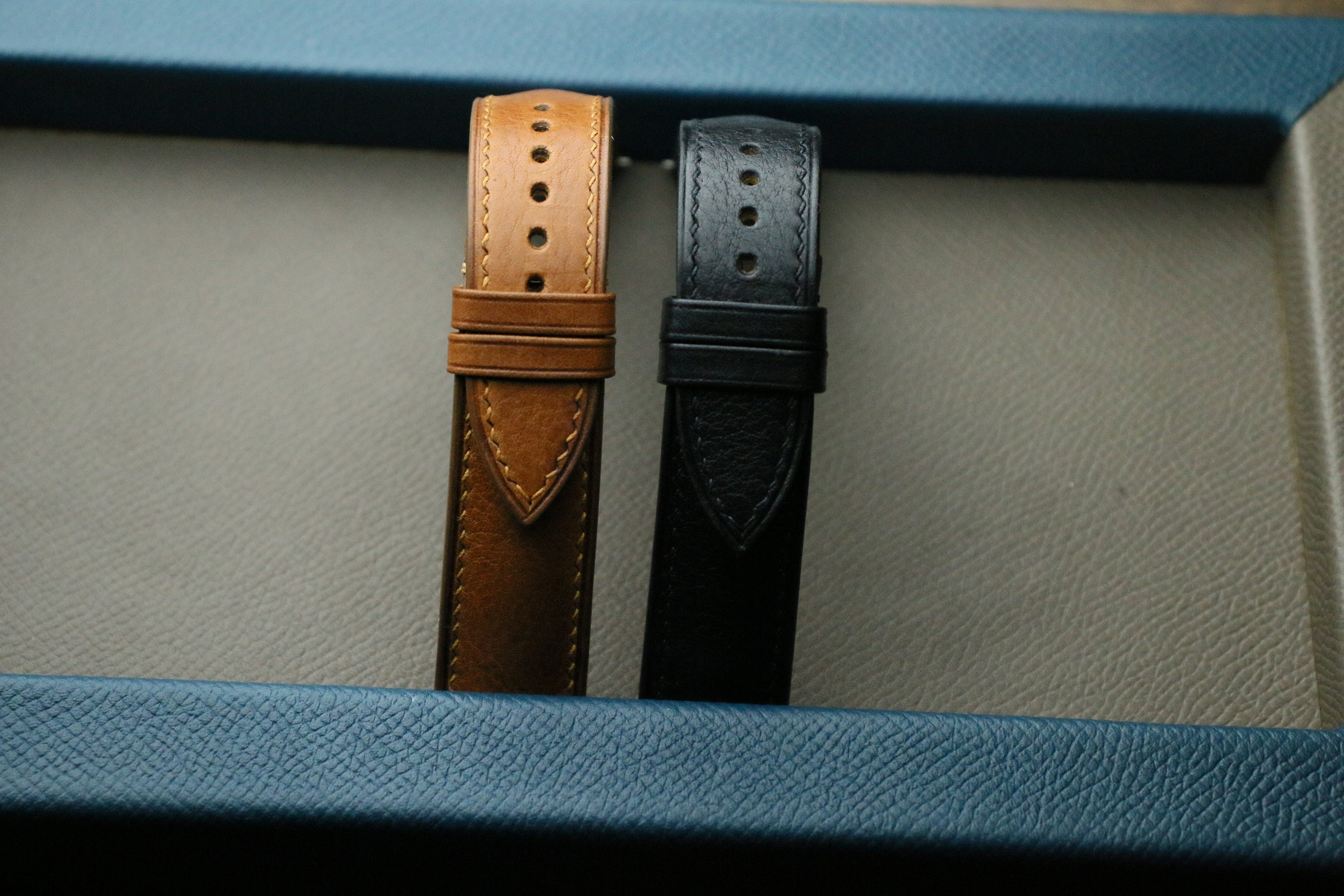 Vachetta Leather Watch Strap Black – The Watch Artisan