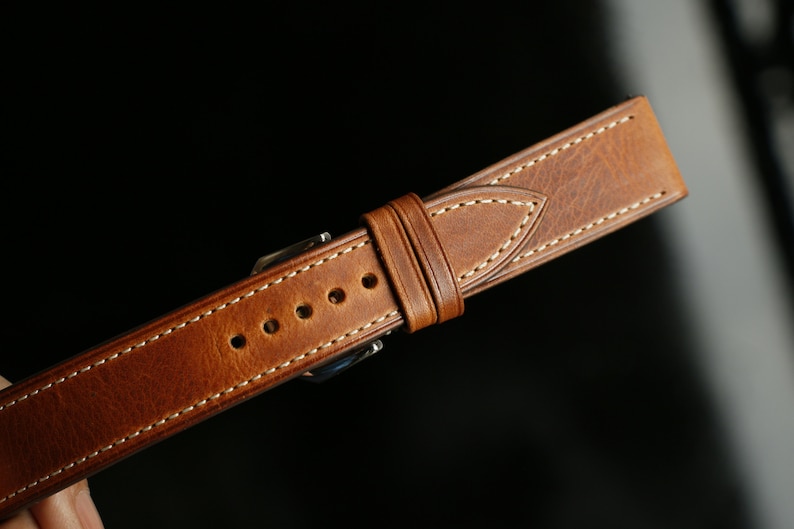 Waxy bordeaux slim watch strap , ,24mm 22mm,21mm,20mm 19mm ,18mm ...WAXY-BORDEAUX 0-K-M-N zdjęcie 8