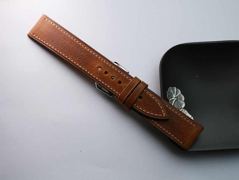 Waxy bordeaux slim watch strap , ,24mm 22mm,21mm,20mm 19mm ,18mm ...WAXY-BORDEAUX 0-K-M-N zdjęcie 4