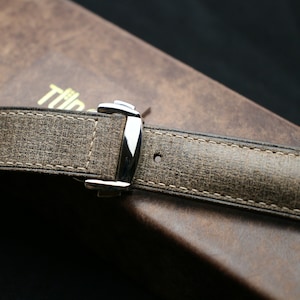 omega Babele Brown  watch strap 24mm,22mm,21mm,20mm,19mm,18mm,16mm-BABELE Omega-BROWN-F-S-TH -N-