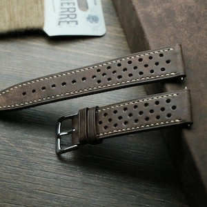 maya  brown rally Leather watch strap  24mm,22mm,21mm,20mm,19mm,18mm,16mm-MAYA-BROWN-0-K-X-RL-