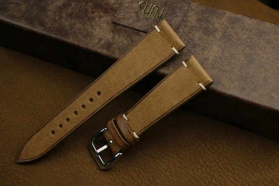 Leren horlogeband 20mm sales