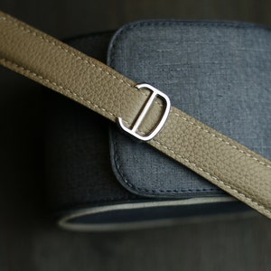 Etaupe Togo Leder Cartier Uhrenarmband-Togo Cartier L1-Taupe-V-S-M-N-