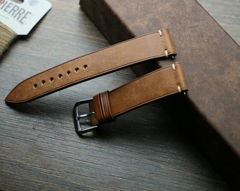 maya tanbrown slim watch strap 24mm ,22mm,21mm,20mm,19mm,18mm,16mm-MAYA-TAN-0-D-0-N-