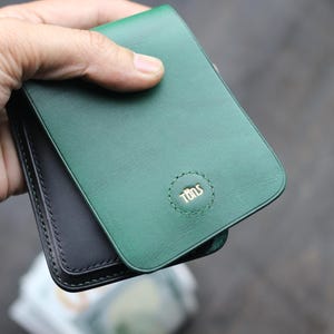 Personnalisation du portefeuille butero vert -VS 1 BUTERO-vert-BT noir-S