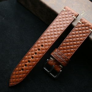 vegtan brown slim watch strap ,24mm,22mm,21mm,20mm,19mm,18mm,16mm,14mm-VEG DAP-BROWN-0-D-0-N-