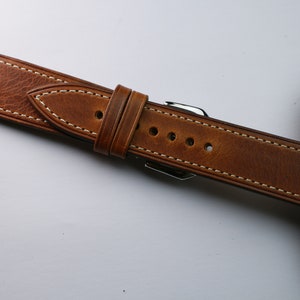 Waxy bordeaux slim watch strap , ,24mm 22mm,21mm,20mm 19mm ,18mm ...WAXY-BORDEAUX 0-K-M-N zdjęcie 3