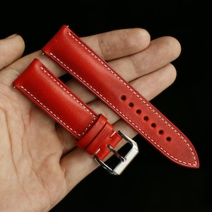 Waxy papavero watch strap , ,24mm 22mm,21mm,20mm 19mm ,18mm ...-WAXY-PAPAVERO-F-K-M-N-